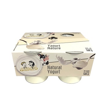 YOGURT - MAKABI NATURAL YOGURT 500 G K/P